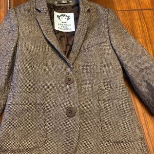 Appaman Fine Tailoring blazer boys size 3T 50% wool, 50% polyester